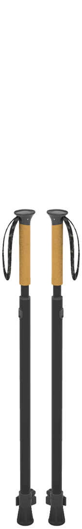 Pickle Poles at minimum height