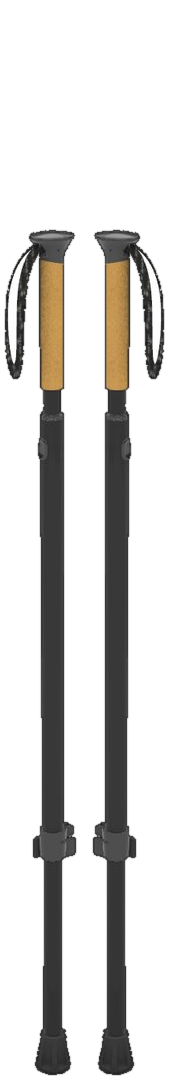 Pickle Poles at mid height